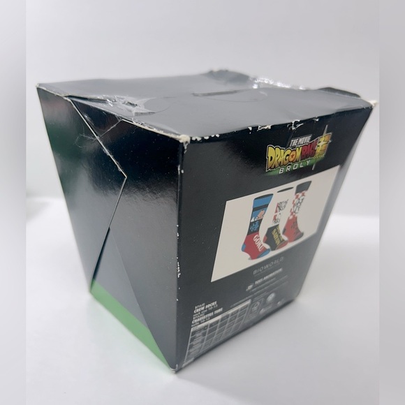Dragonball Super Broly The Movie - 3 Pair Crew Socks - BNIB 🐉🧦 - Picture 4 of 7